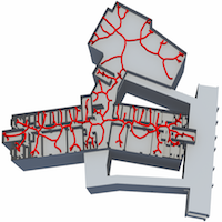Space identification and navigation in augmented reality Space identification and navigation in augmented reality